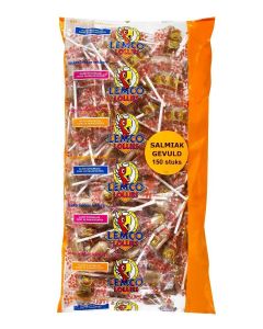 Lolly's Salmiakknotsen 150 Stuks
