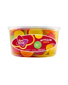 Red Band Winegum Smiles 100 Stuks