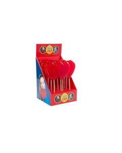 Hart Lolly 27.5cm - 1 stuk
