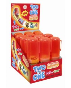 Two To One Strawberry - 12 Stuks