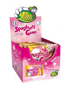 Lutti Spaghetti Gum x 24 Verpakking 