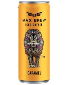 Max Brew Ice Coffee Caramel 12 x 250ML
