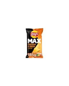 Lays Max Cheddar & Onion 9 x 185 Gram