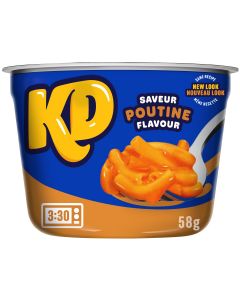 Kraft Mac & Cheese Poutine Cup 58 Gram