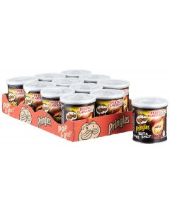 Pringles Hot & Spicy Chips Tray - 12 x 40 Gram