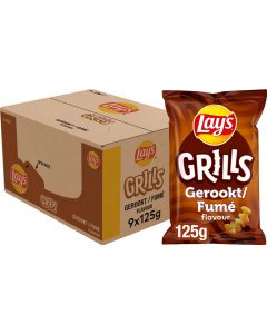 Lays Grills Doos 9 x 125 Gram