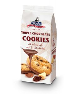 Merba Triple Chocolate Koekjes 200 Gram