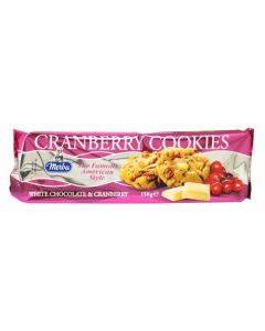 Merba Witte Chocolade Cranberry Koekjes 150 Gram