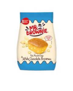MR Brownie White Chocolate Brownies 200 Gram