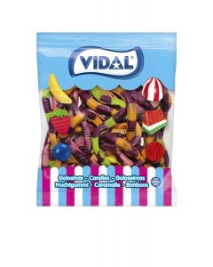 Vidal Mega Snoep Slangen 1 Kilo