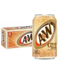 A&W Cream Soda 12x355ml