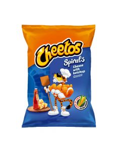 Cheetos Spirals Cheese Ketchup 20x85 gram