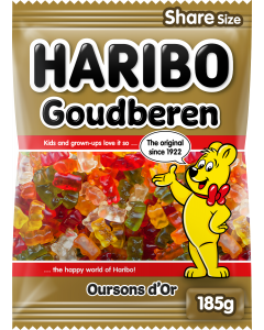 Haribo Goudberen 185 Gram