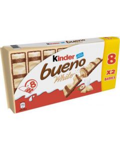 Kinder Bueno Wit T8 - 16x312 gram 