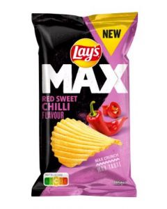 Lays Max Red Sweet Chili 185 Gram x 10