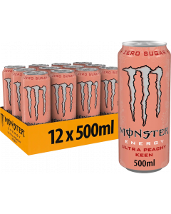 Monster Energy Ultra Peachy Keen 12x500ml