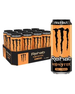 Monster Energy Rehab Peach Tea 12 x 500ML