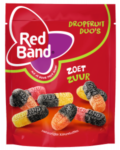 Red Band Magic Drop Fruit Duo's Zoet Zuur 250 Gram