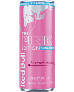Red Bull Pink Edition Wild Berry Suikervrij 250ML