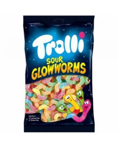 Trolli Zure Gloeiwormen 1 Kilo
