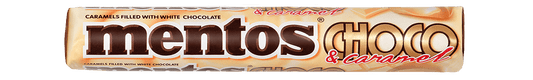 Mentos Rol White Choco & Caramel 38 Gram