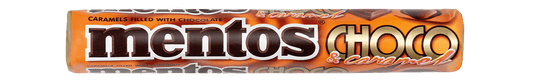 Mentos Rol Choco & Caramel 38 Gram