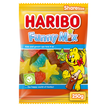 Haribo Funny Mix 250 Gram