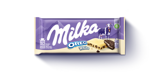 Milka Oreo White Witte Chocolade 100 Gram