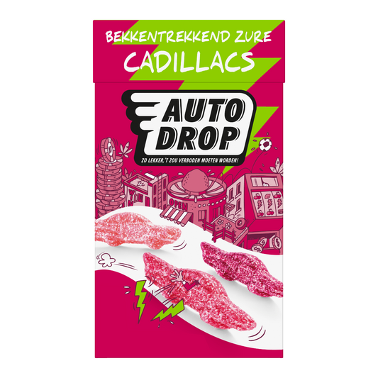 Autodrop Bekkentrekkend Zure Cadillacs (6x270 gram)