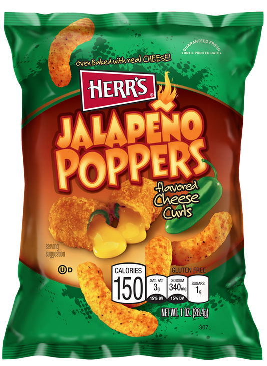 Herr's Jalapeno Cheese Curls 170 Gram