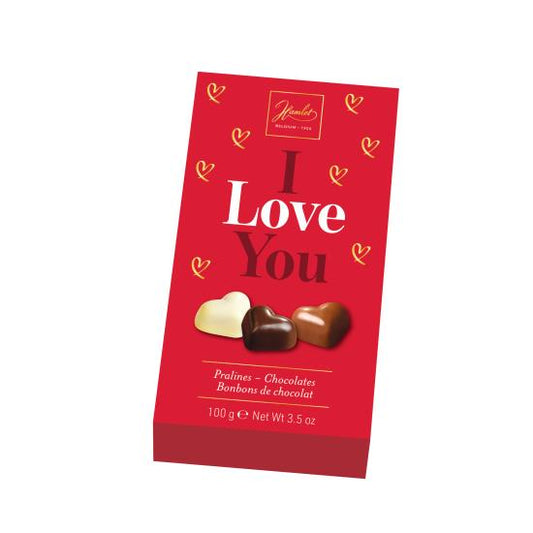 I Love You Harten Bonbons Pralines 100 Gram