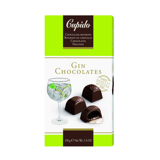 Cupido Gin Chocolade Pralines 150 Gram