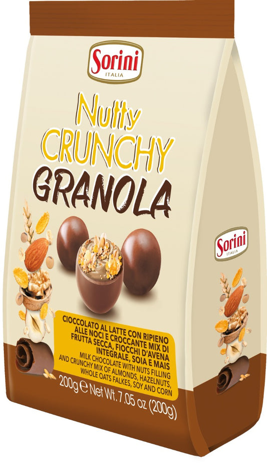 Sorini Nutty Crunchy Granola Pralines 200 Gram