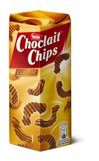 Nestle Choclait Chips Brown 115 Gram