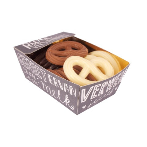 Pure Verwennerij Chocolade Krakelingen 175 Gram