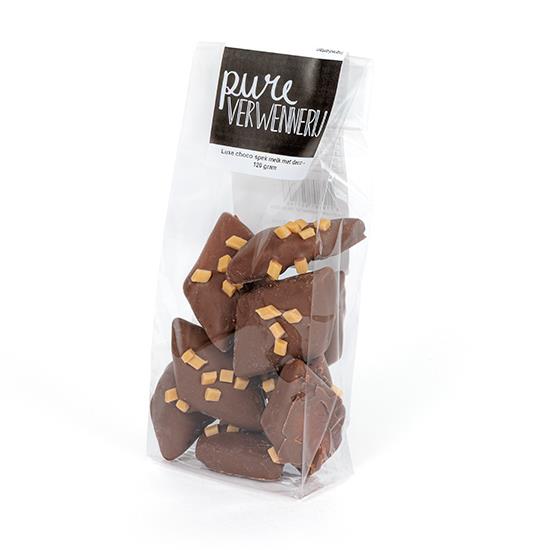 Pure Verwennerij Luxe Spekken Melk 120 Gram