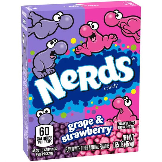 Wonka Nerds Strawberry Grape 47 Gram