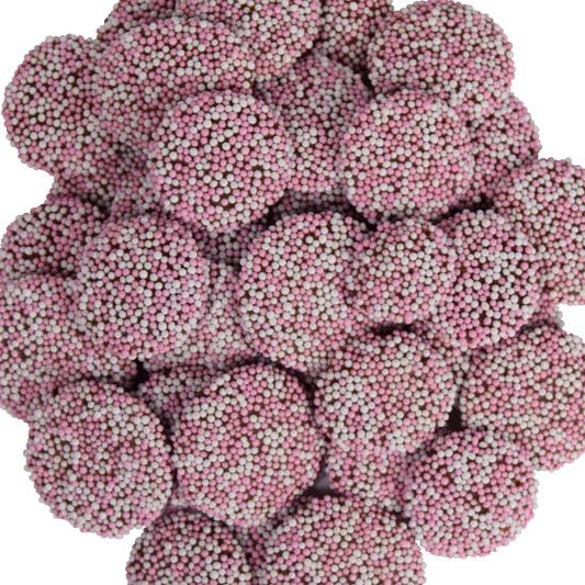 Chocolade Flikjes Roze Silo 500 Gram