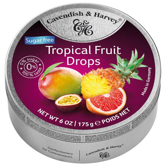Cavendish & Harvey Tropical Suikervrij 175 Gram