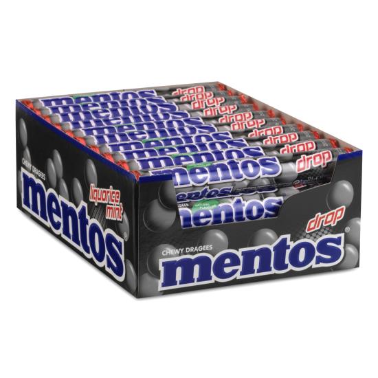 Mentos Rol Drop Doos - 40 Stuks