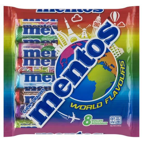 Mentos World Flavours 8-Pack