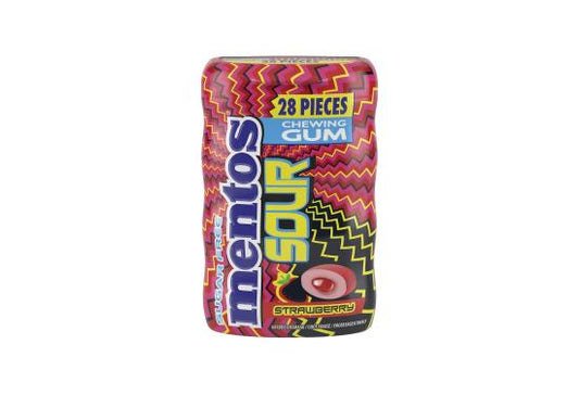 Mentos Gum Sour Strawberry