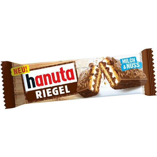Hanuta Riegel Chocolade Reep 34 Gram