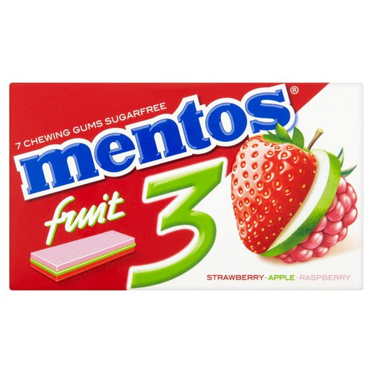 Mentos Kauwgom 3-Laags Fruit