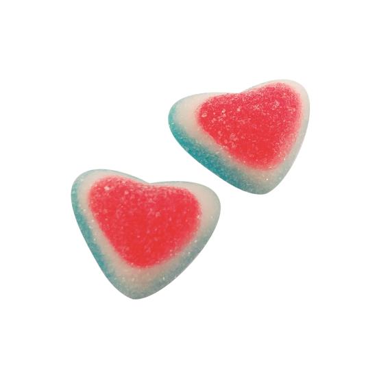 Damel Gesuikerde Harten 3 Kleuren 1 Kilo