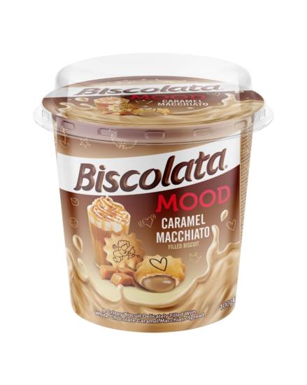 Biscolata Mood Caramel Macchiato 100 Gram