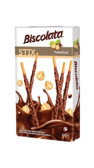 Biscolata Stix Hazelnut 32 Gram