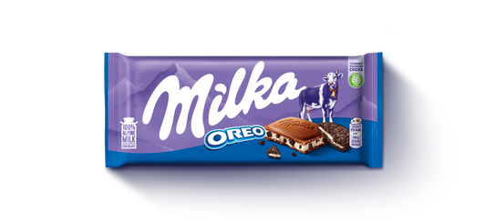 Milka Oreo Chocolade Reep 100 Gram