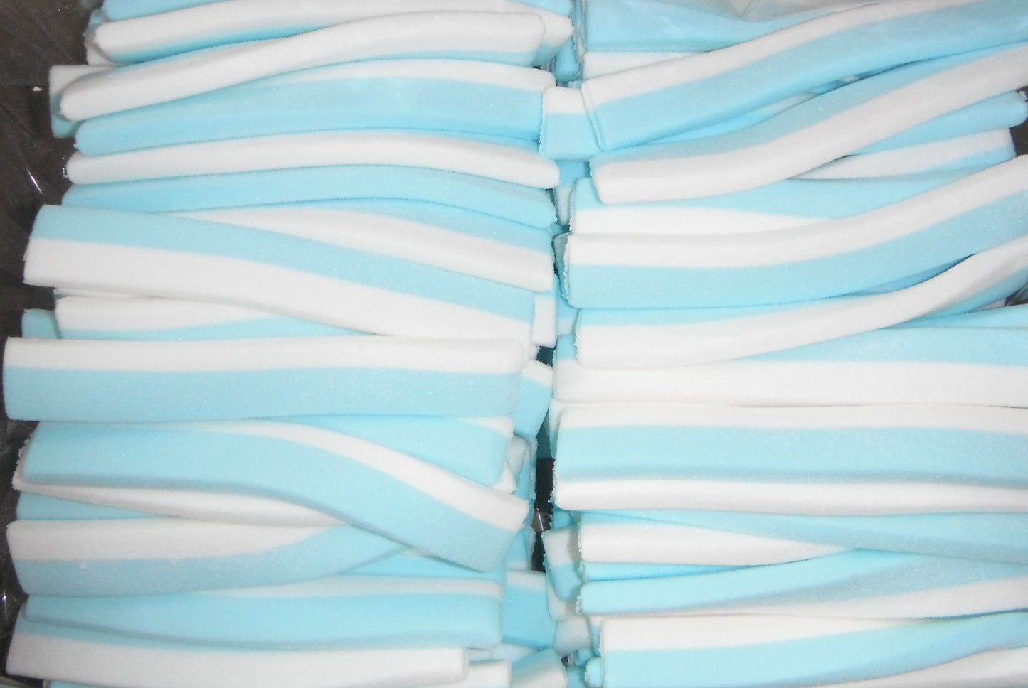 Spekreepjes Blauw Wit 2 Kilo - 15cm