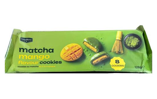 Matcha Mango Cookies Doos 24 x 128 Gram